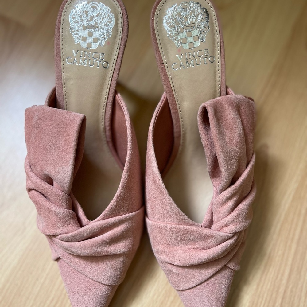 Vince Camuto Dusty Pink Heels 8.5